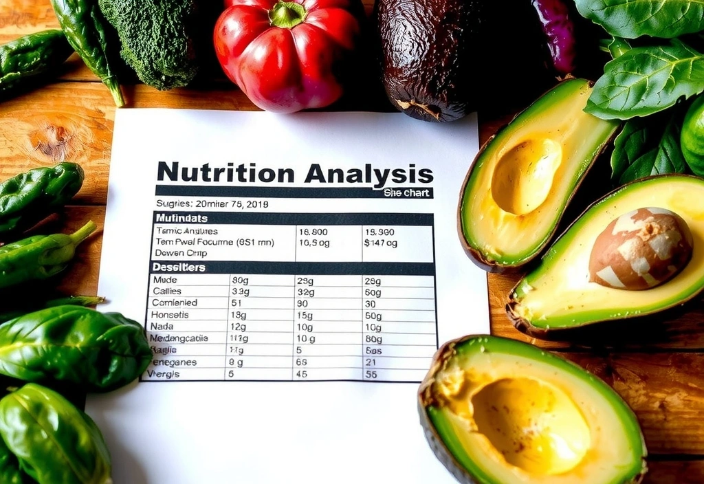 Nährwertanalyse Dokument